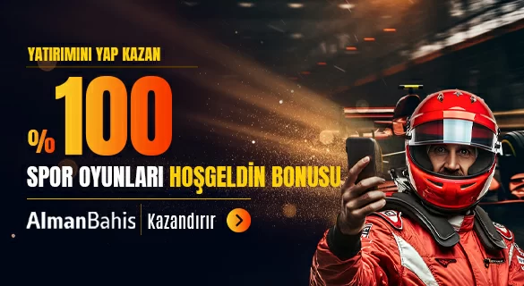 %100 HOŞ GELDIN SPOR BONUSU