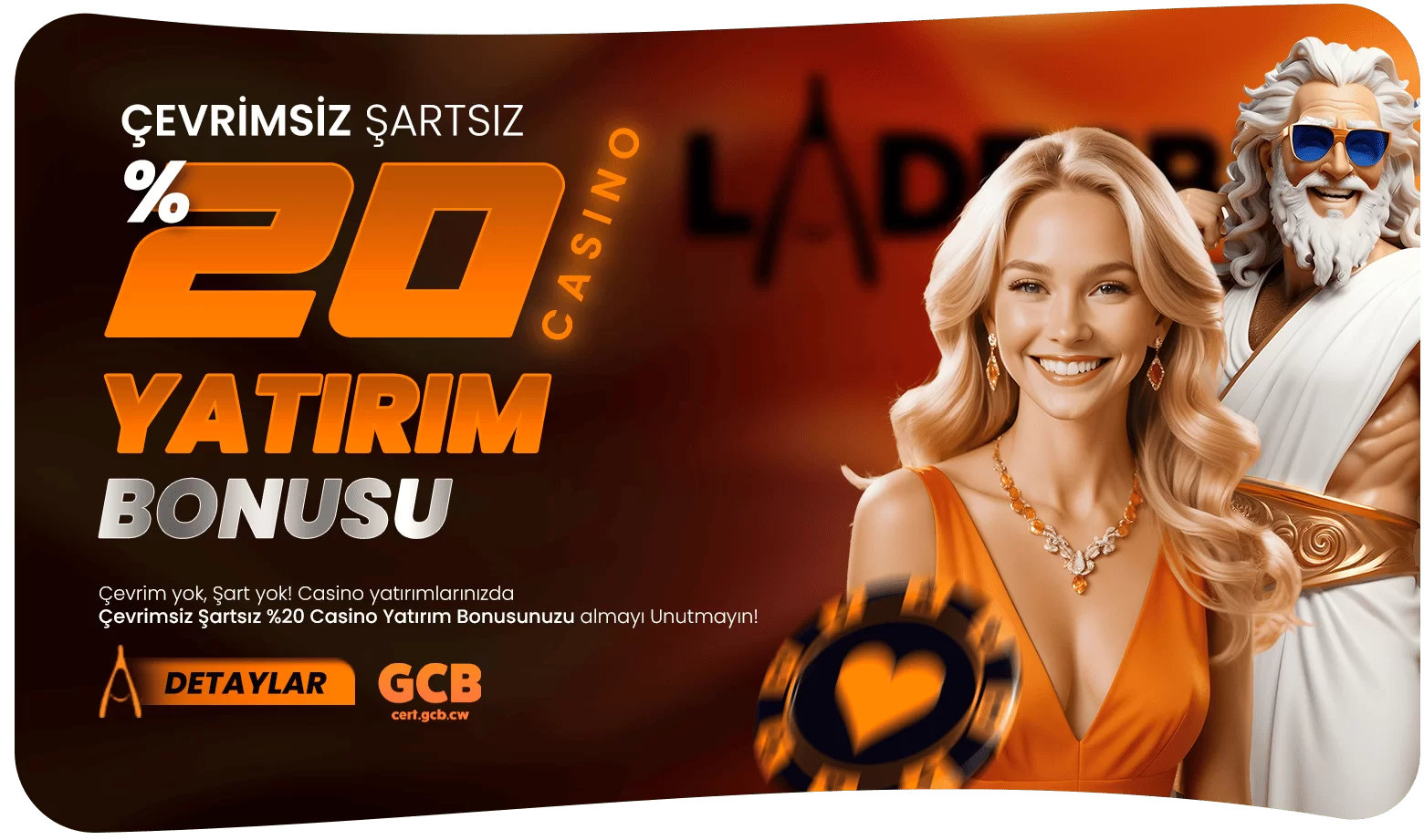 %20 ÇEVRIM ŞARTSIZ CASINO YATIRIM BONUSU