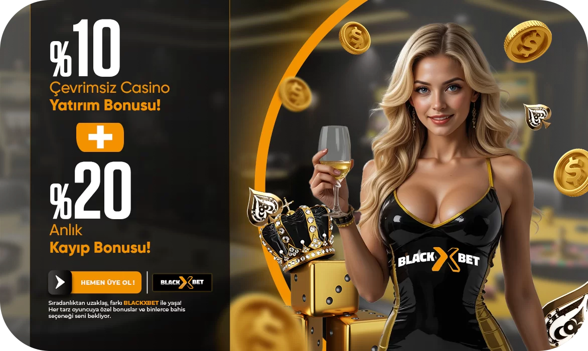 %10 ÇEVRIMSIZ CASINO YATIRIM BONUSU