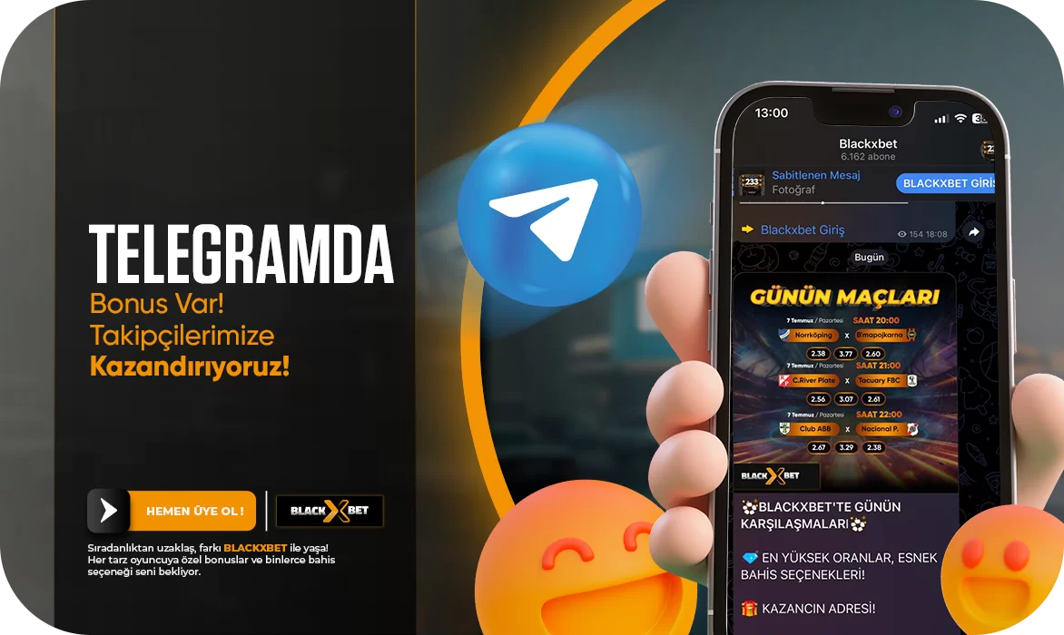 TELEGRAMDA BONUS VAR!