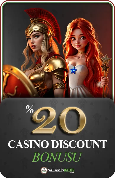 %20 CASİNO DİSCOUNT BONUSU