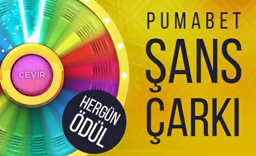PUMABET ŞANS ÇARKI!