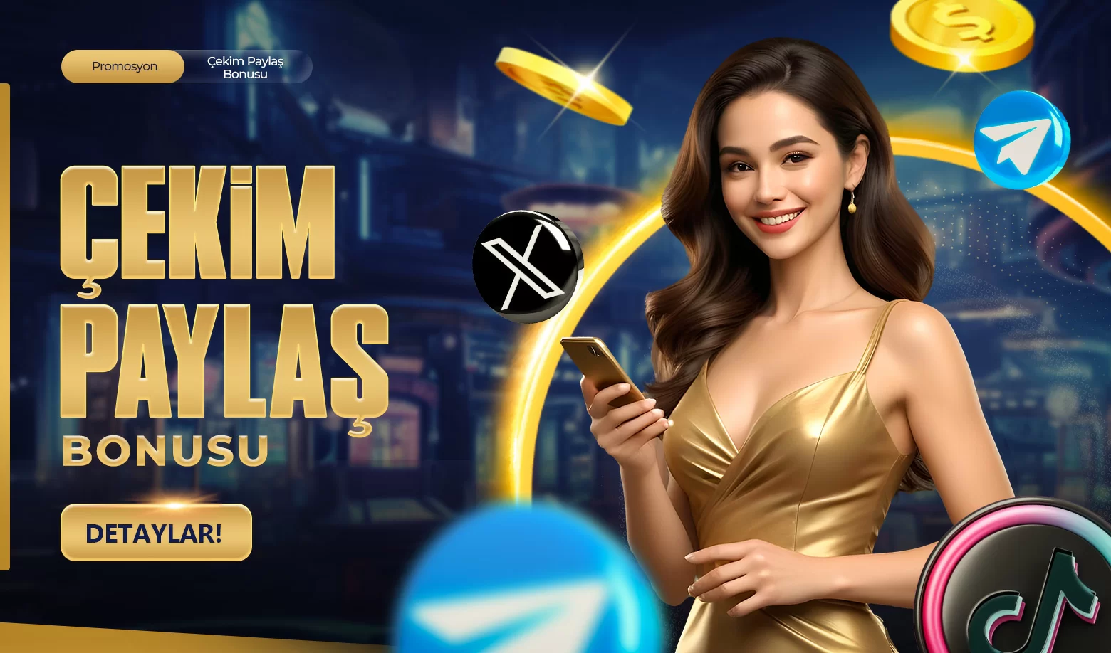 NAKİT ÇEKİM PAYLAŞ BONUSU