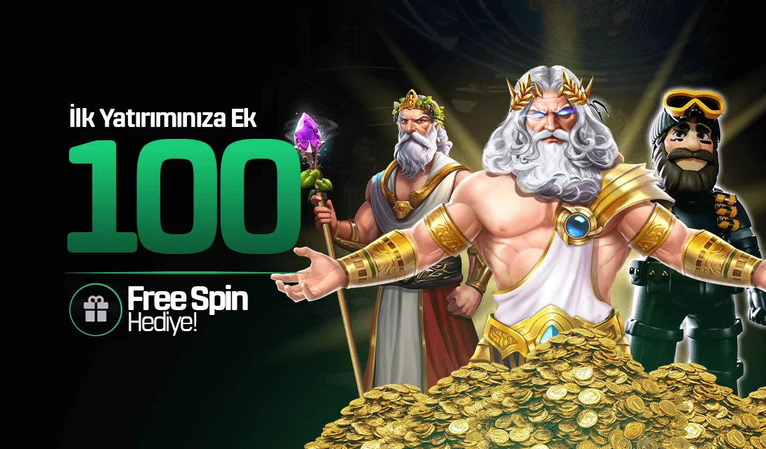 İLK YATIRIMINIZA ÖZEL YATIRIM BONUSLARINA EK FREESPİN HEDİYE