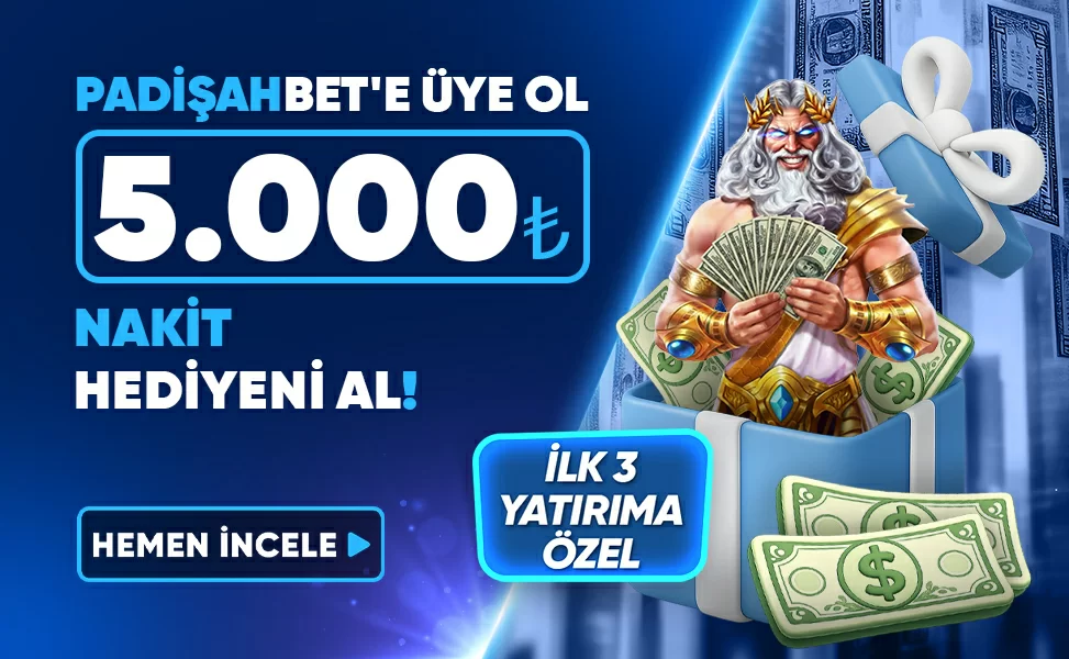 5000 TL NAKİT HEDİYE