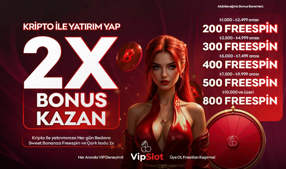 KRİPTO İLE YATIRIM YAP 2X BONUS KAZAN