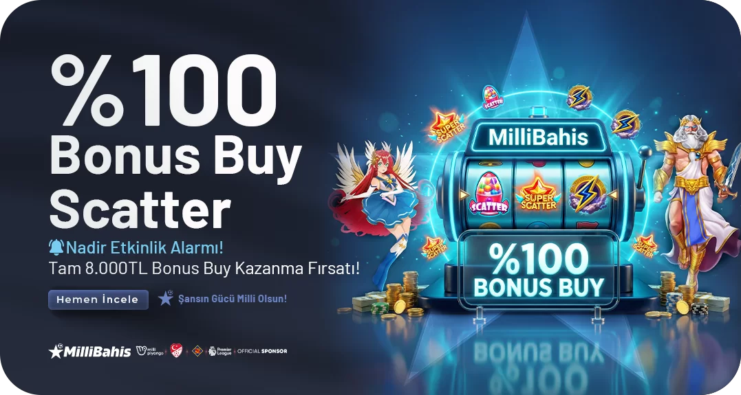 %100 BONUS BUY SCATTER