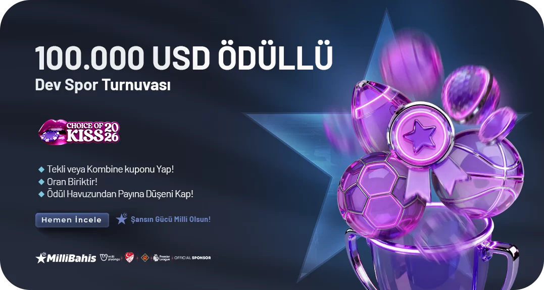 100.000 USD ÖDÜLLÜ DEV SPOR TURNUVASI