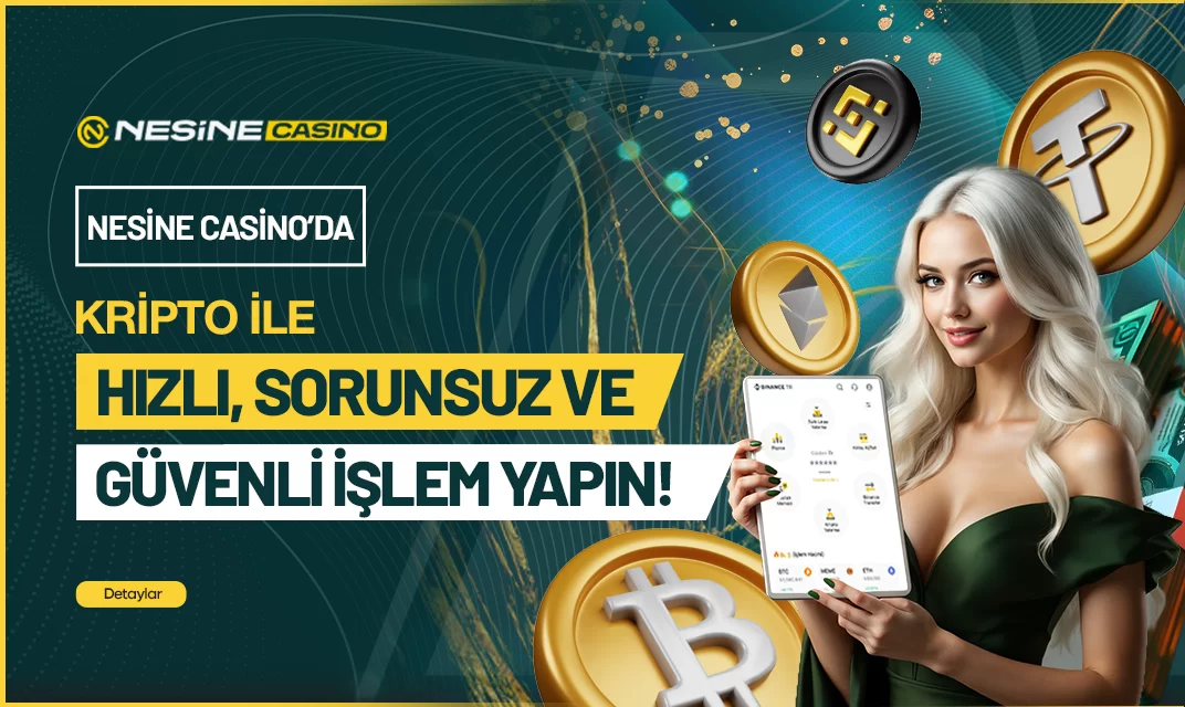 NESİNECASİNO KRİPTO İLE YATIRIM / ÇEKİM REHBERİ