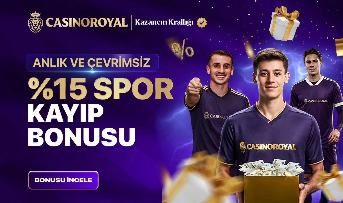 %15 ÇEVRIMSIZ SPOR KAYIP BONUSU