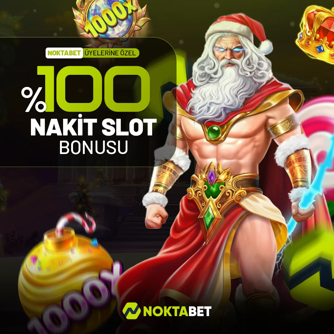 %100 NAKİT SLOT BONUS