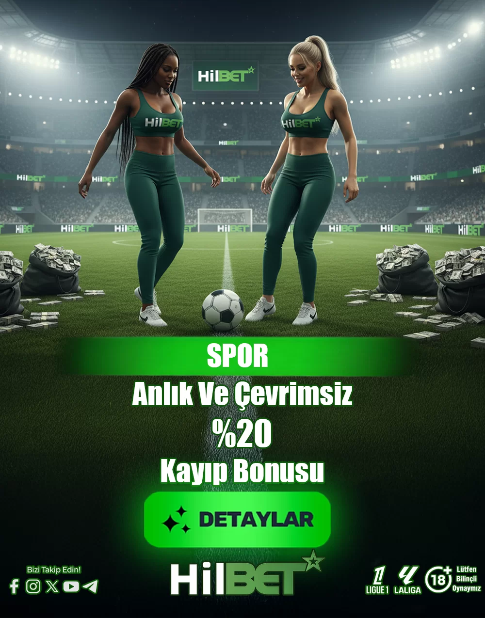 %20 ANLIK - ÇEVRİMSİZ SPOR KAYIP BONUSU