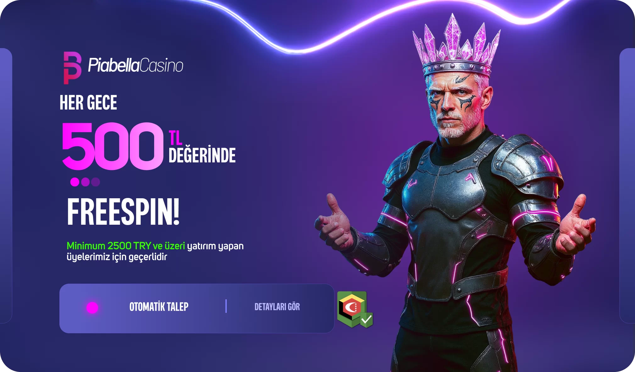 HERGECE 500 TRY DEĞERİNDE FREESPİN
