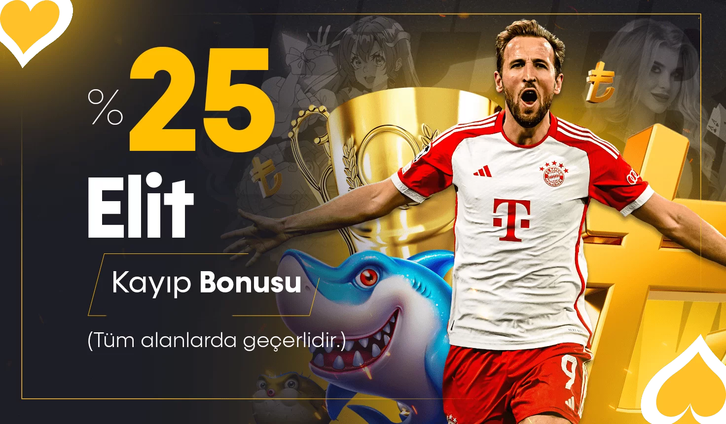 %25 ELIT KAYIP BONUSU