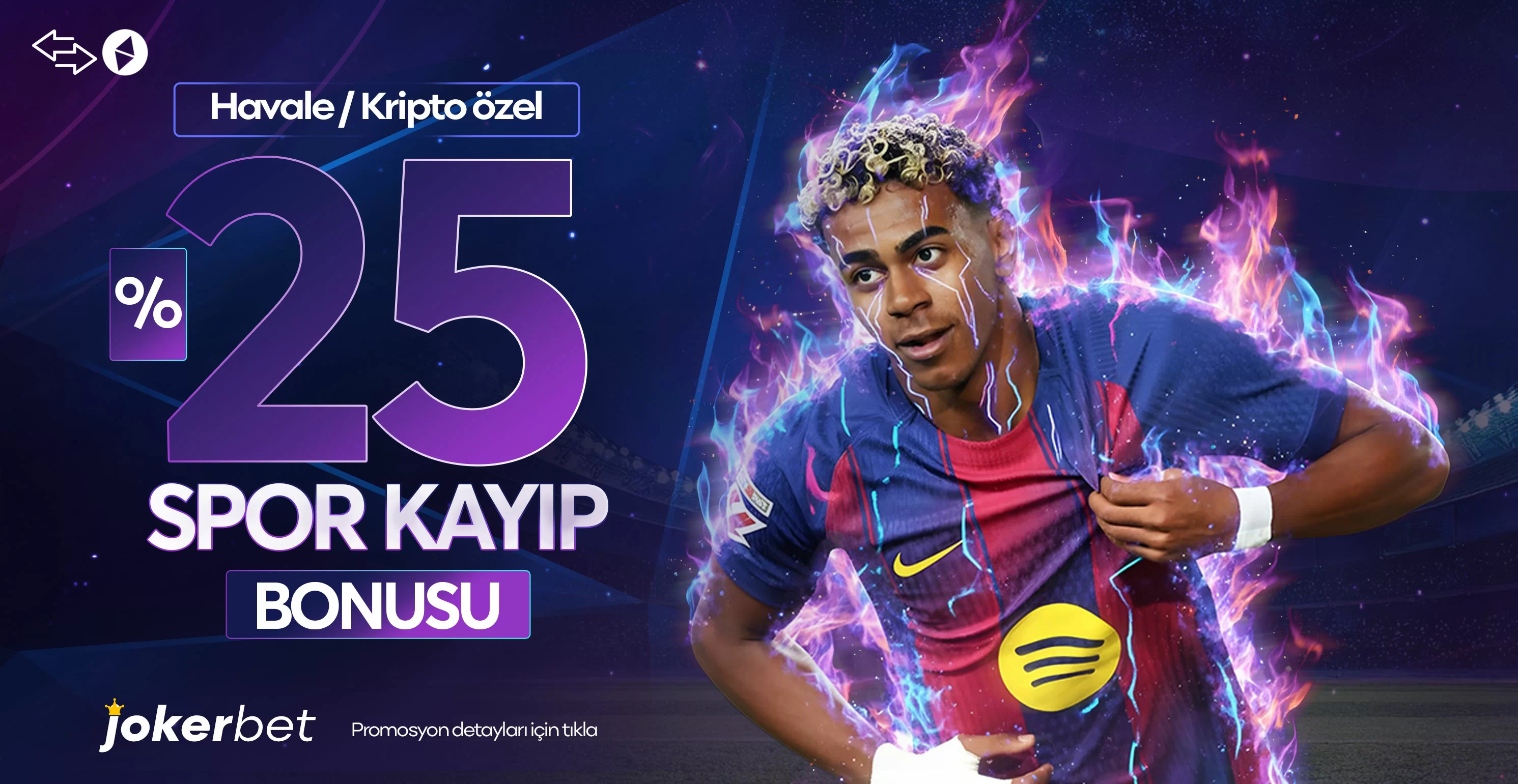 %25 SPOR KAYIP BONUSU