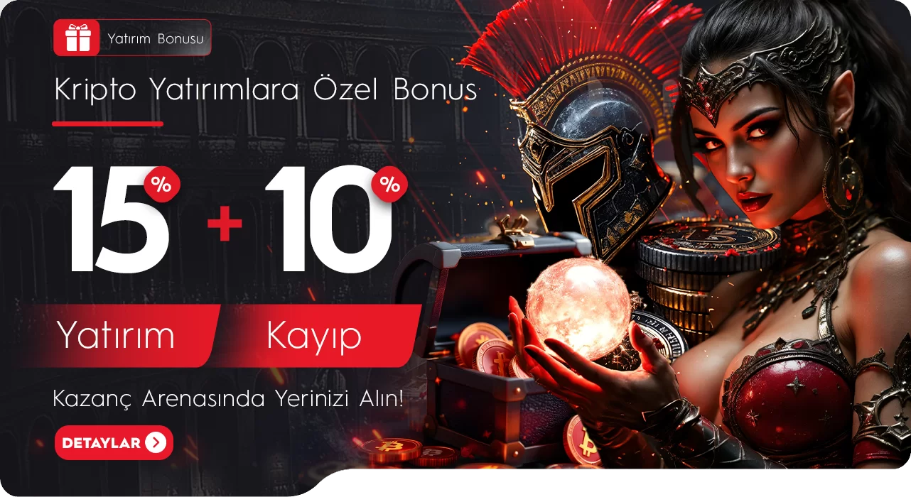 Kripto %15 Yatırım - %10 Kayıp Bonusu