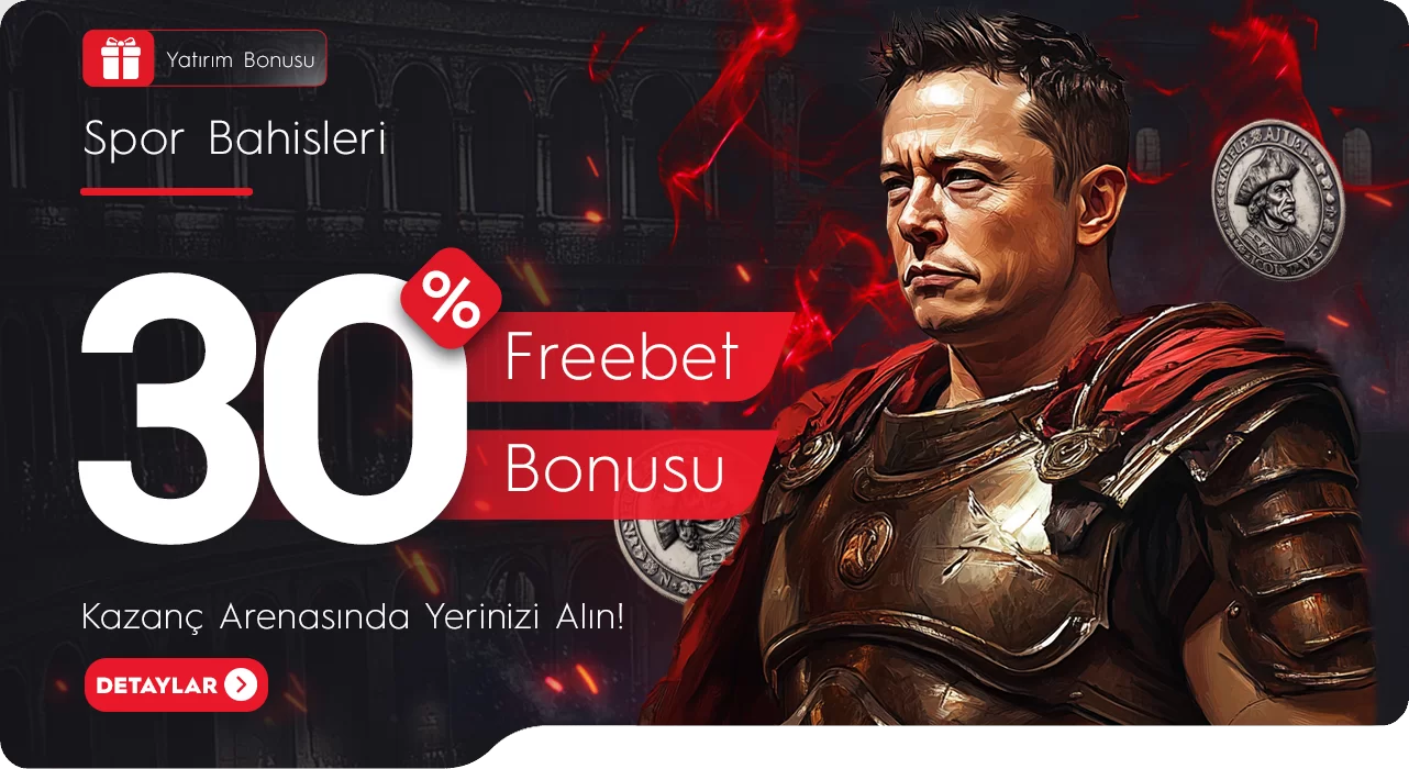 %30 FreeBet Yatırım Bonusu