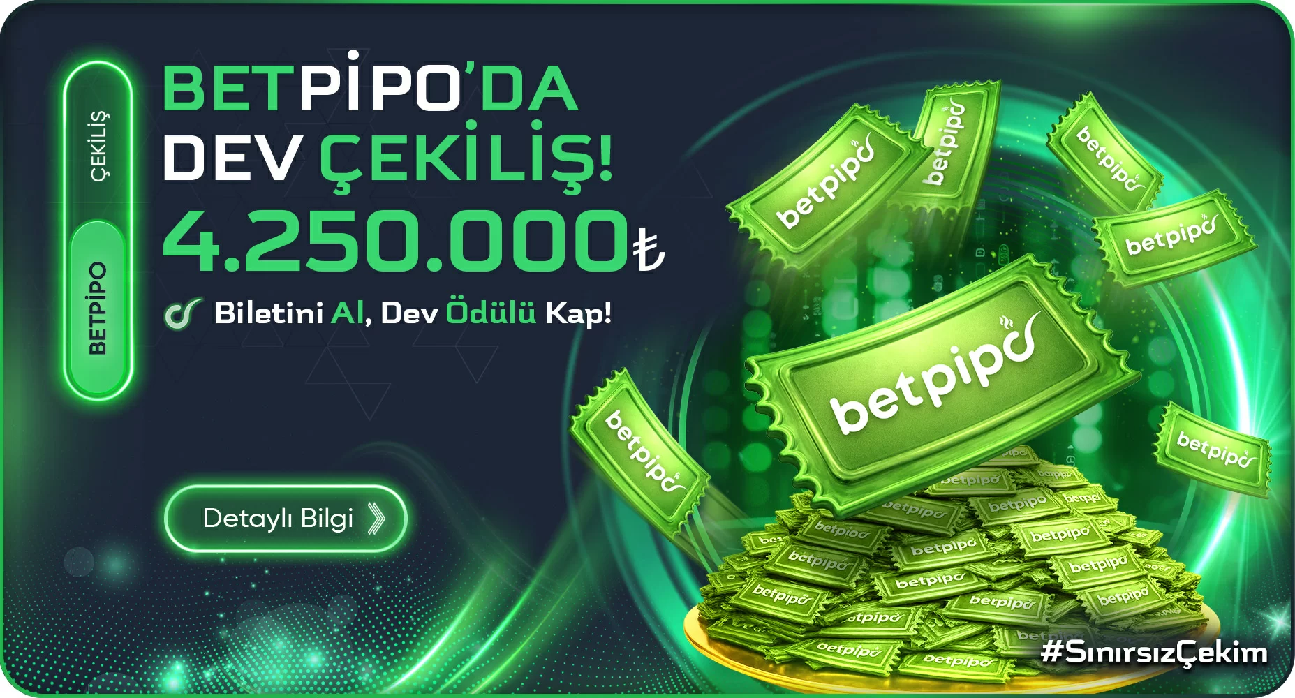 BETPİPO AYLIK ÇEKİLİŞİ – 4.250.000 ₺ DEV ÖDÜL!