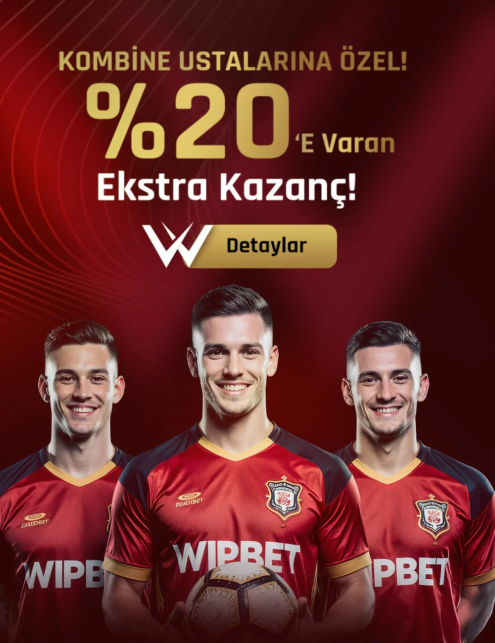 Kombine Ustaları Wipbet'te!