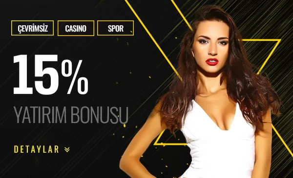 %15 ÇEVRİMSİZ SPOR VE CASİNO YATIRIM BONUSU
