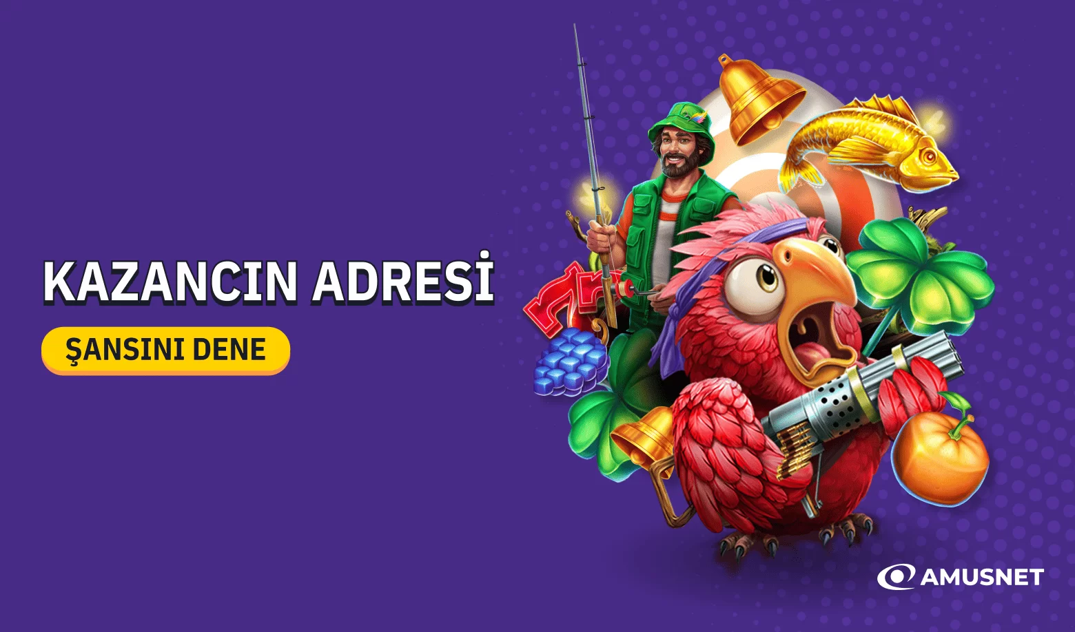 AMUSNET’TE KAZANCIN ADRESİ SENİNLE!