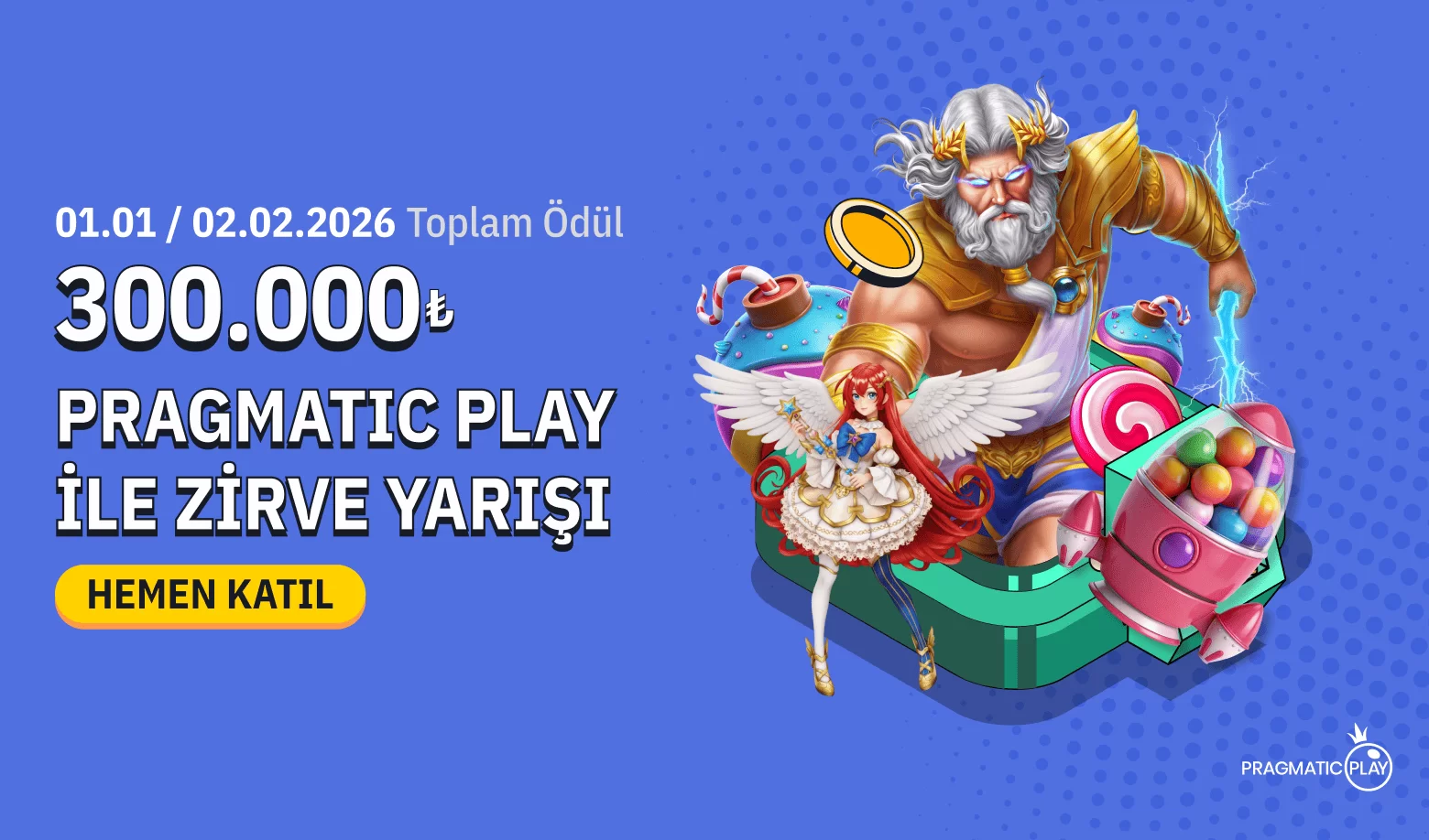 PRAGMATIC PLAY OCAK TURNUVASI
