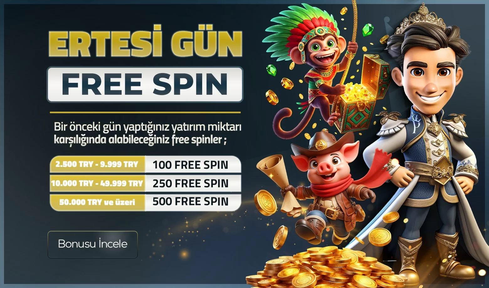 Ertesi Gün Freespini