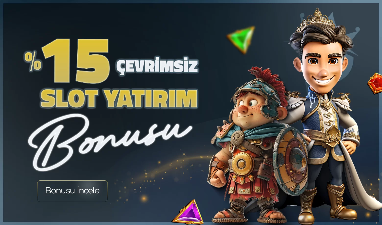 %15 Çevrimsiz Slot Yatırım