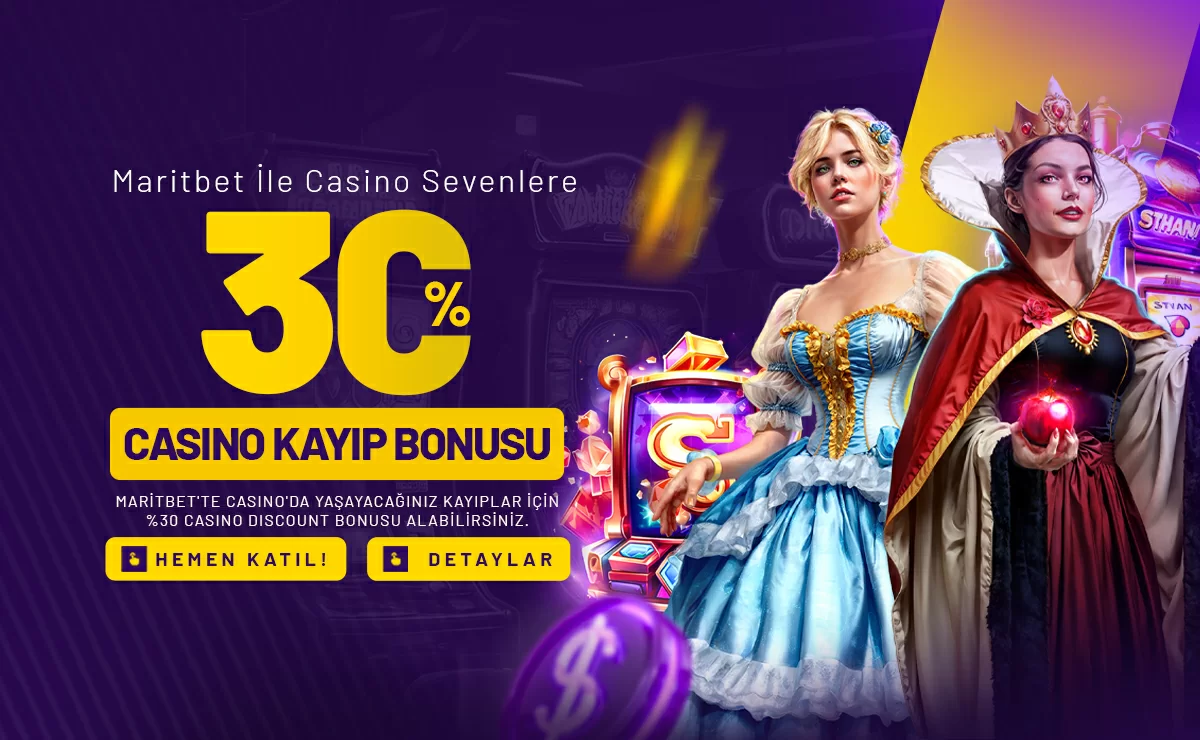 %30 CASINO KAYIP BONUSU