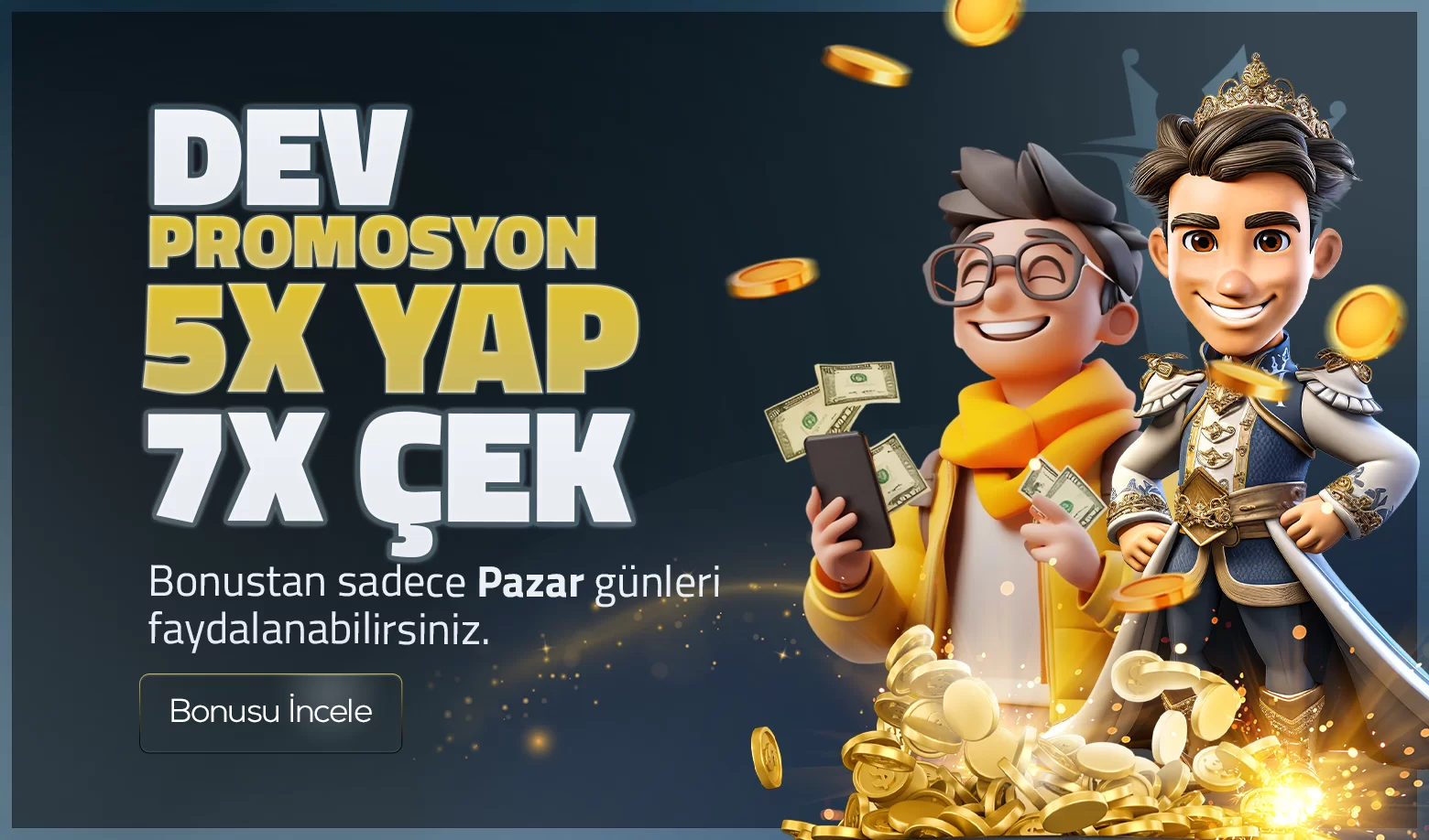 5 Katı Yap 7 Katı Çek