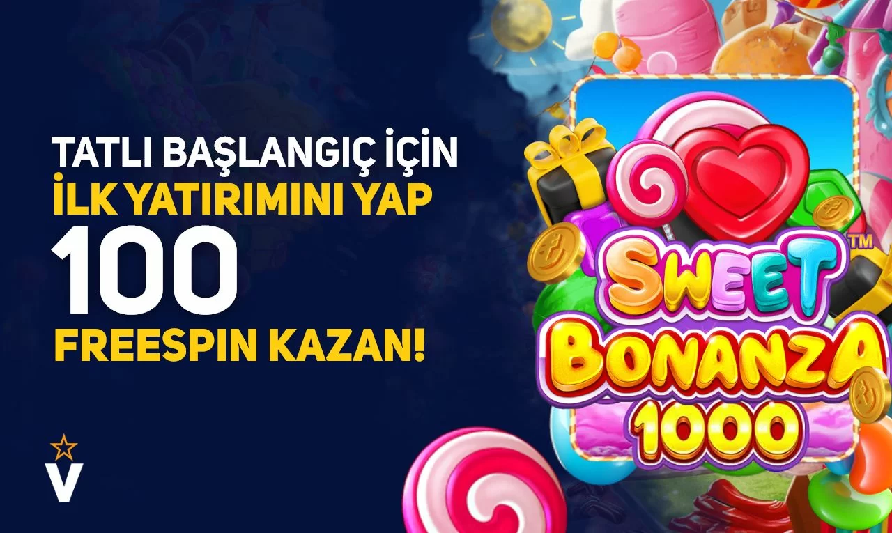 İLK YATIRIM ÖZEL SWEET BONANZA 1000 FREESPİN