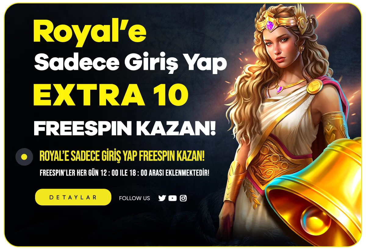 HER GUN GİRİS YAP, 10 FREESPİN KAZAN!