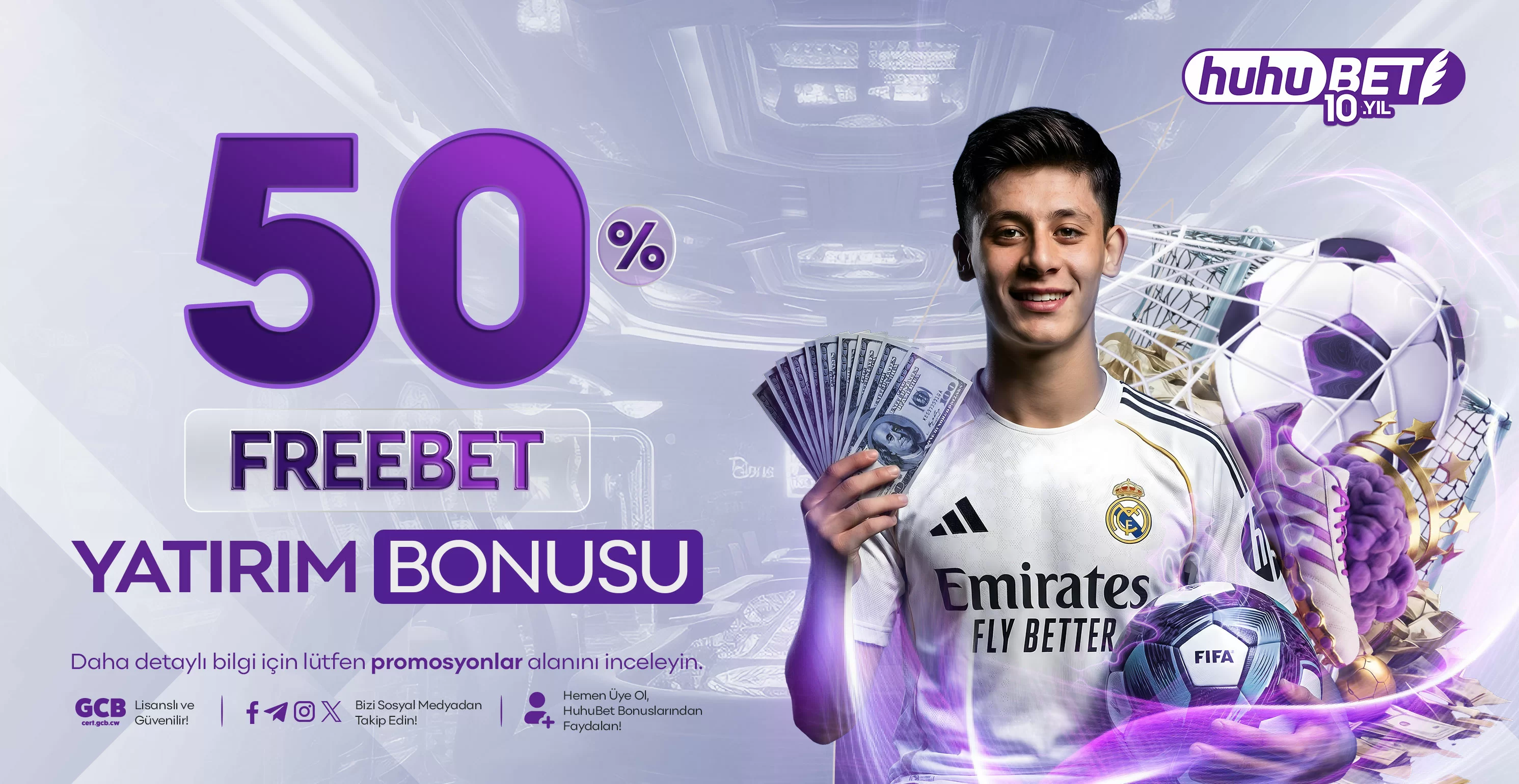 SPOR KEYFINI %50 FREEBET BONUSUYLA ÇIFTE KATLA!