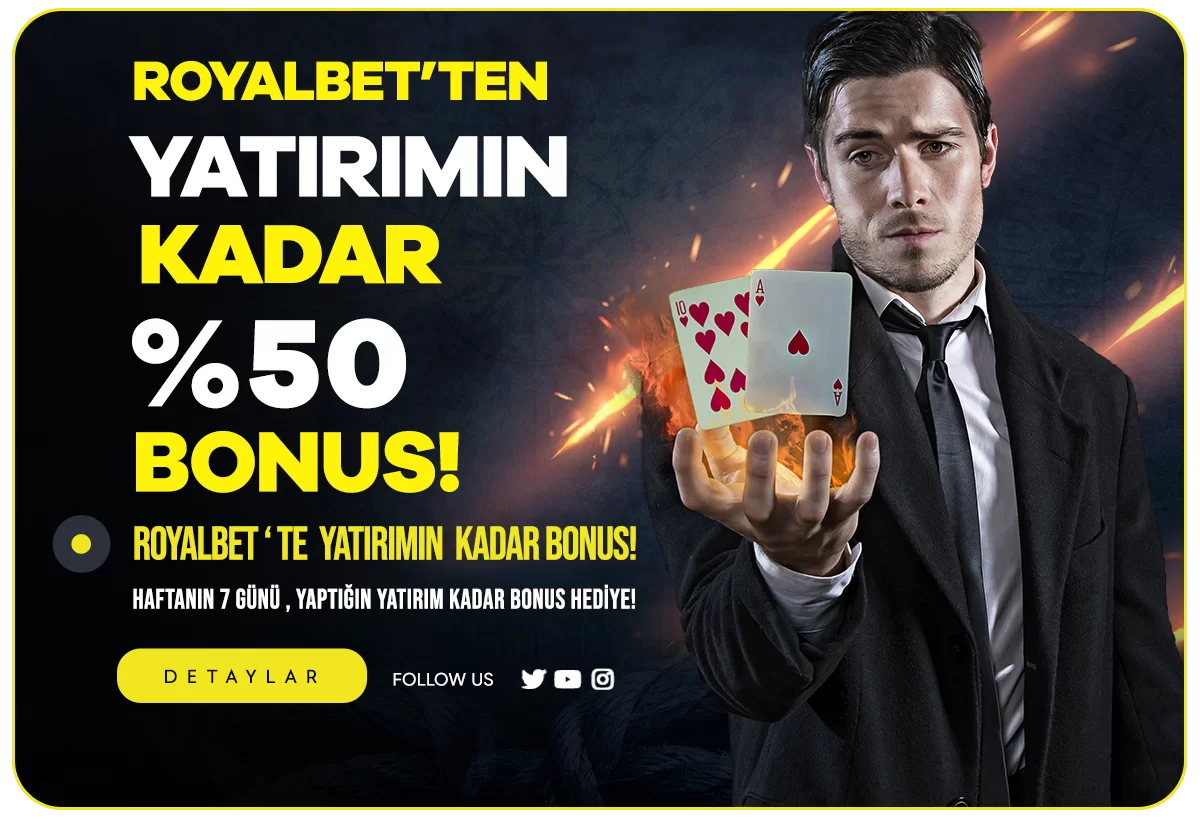 YATIRIMIN %50'Sİ KADAR BONUS HEDİYE!