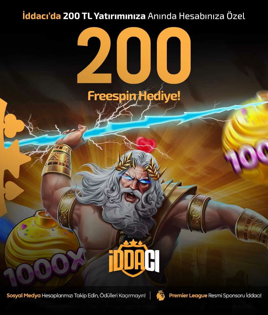 200 TL'YE 200 FREESPIN PROMOSYONU