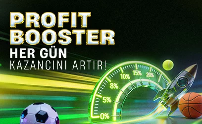 VİRUSBET spor bahislerinde özellik - Profit Booster!