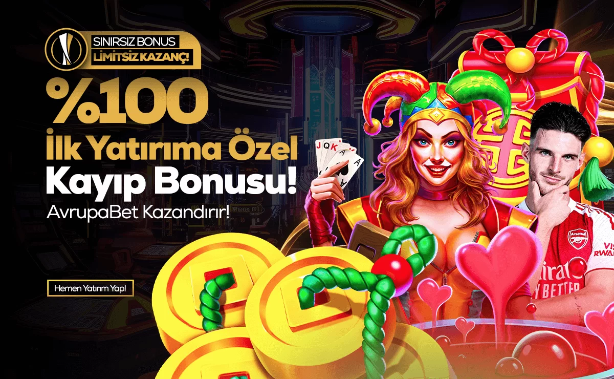 %100 KAYIP BONUSU İLK YATIRIMA ÖZEL!