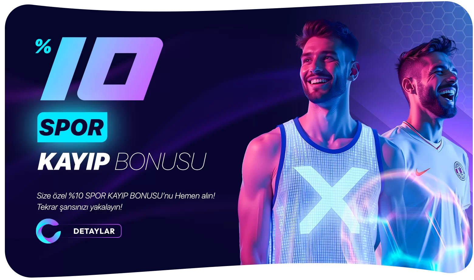 %10 ÇEVRIMSIZ SPOR KAYIP BONUSU