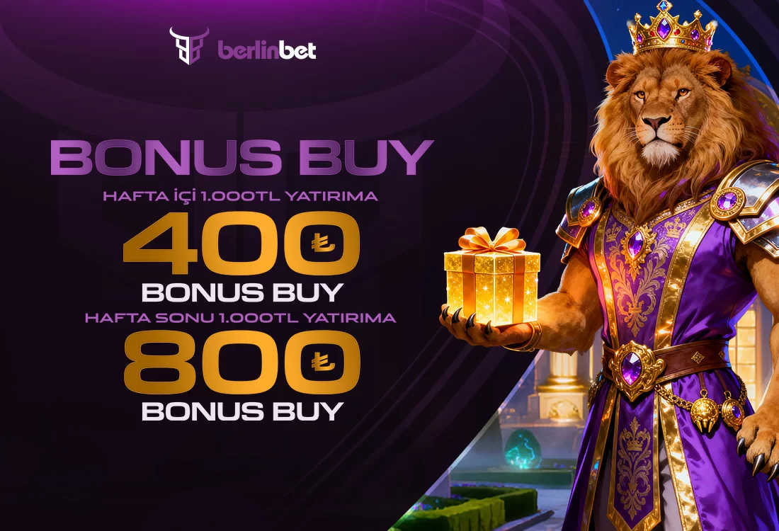 1000TL YATIRIMLARA 400TL & 800TL BONUSBUY