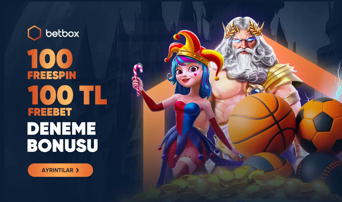 100 FREESPIN & 100₺ FREEBET DENEME BONUSU