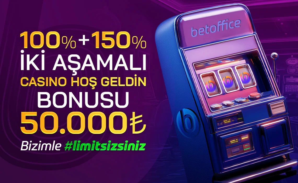 İKİ AŞAMALI CASINO HOŞ GELDİN BONUSU