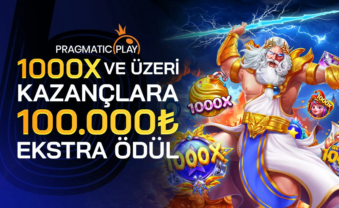 PRAGMATIC PLAY 1000x ÇARPAN PROMOSYONU