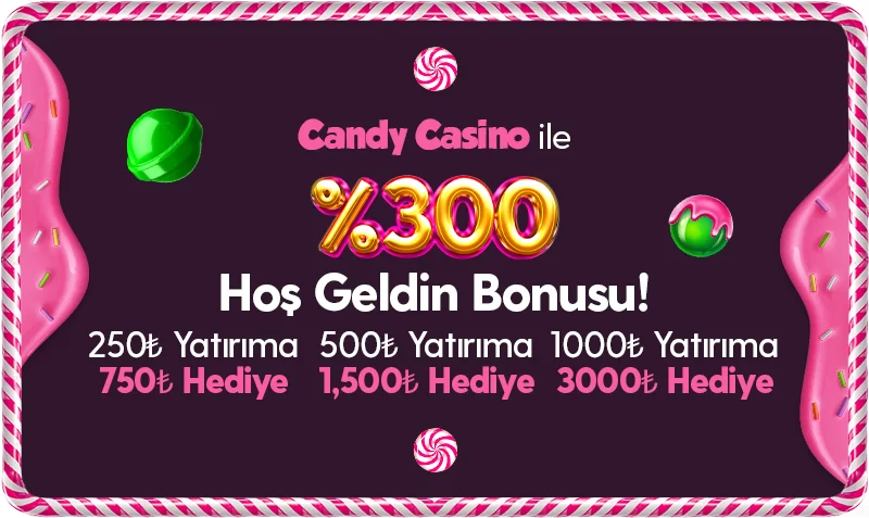 %300 SLOT HOŞ GELDİN BONUSU