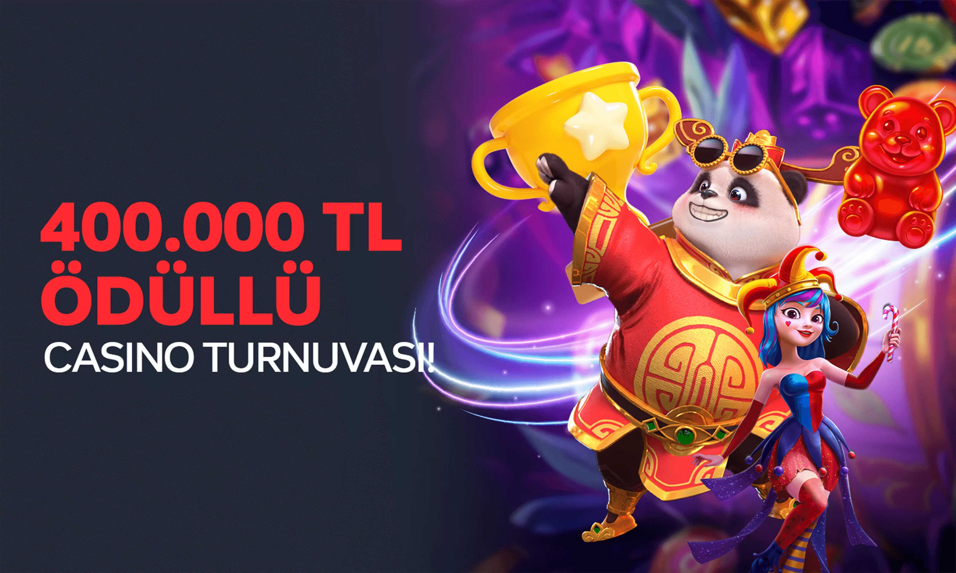 CASİNO SLOT TURNUVASI 400.000 TL