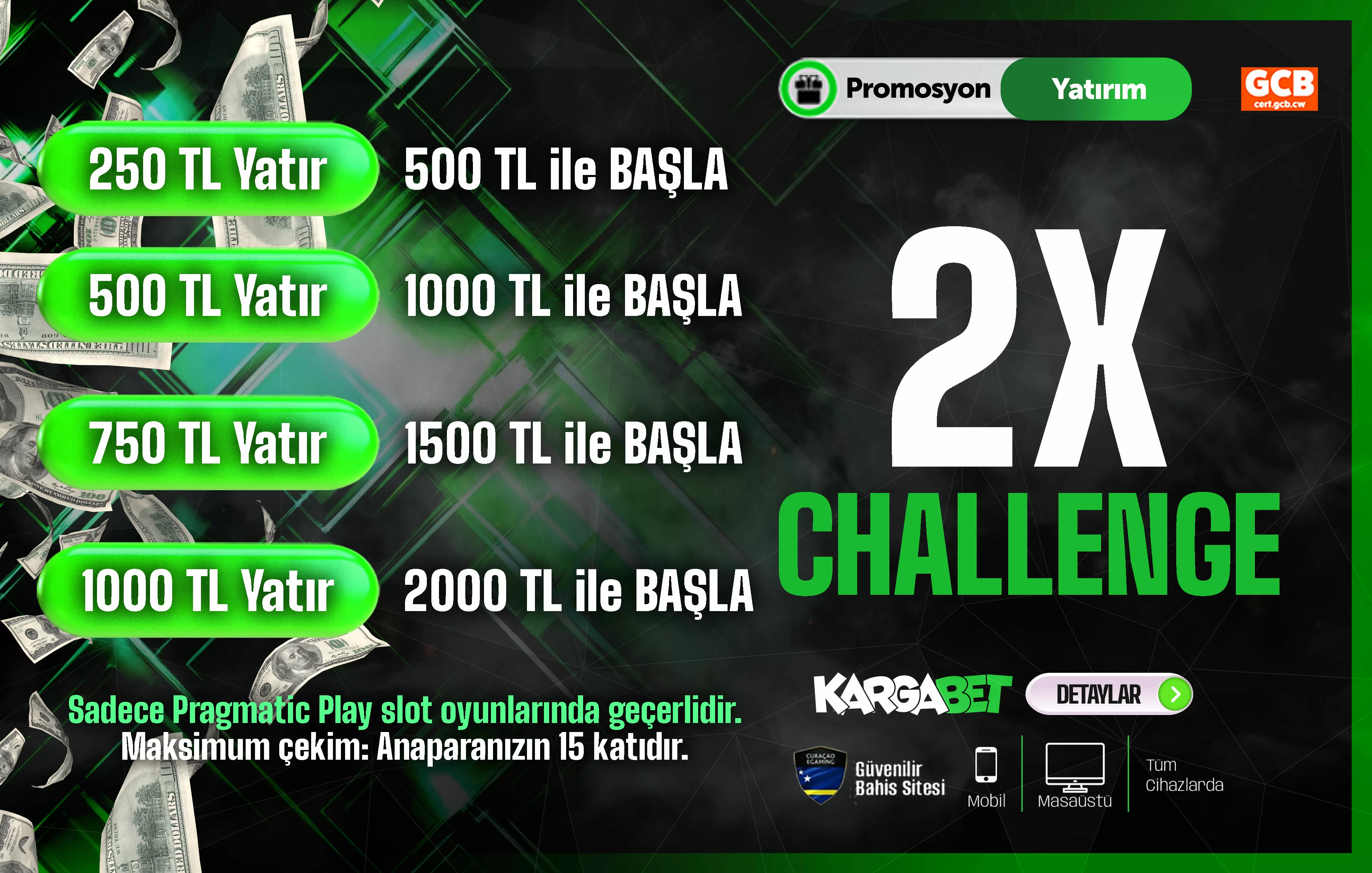 HER GÜNE 2X CHALLENGE