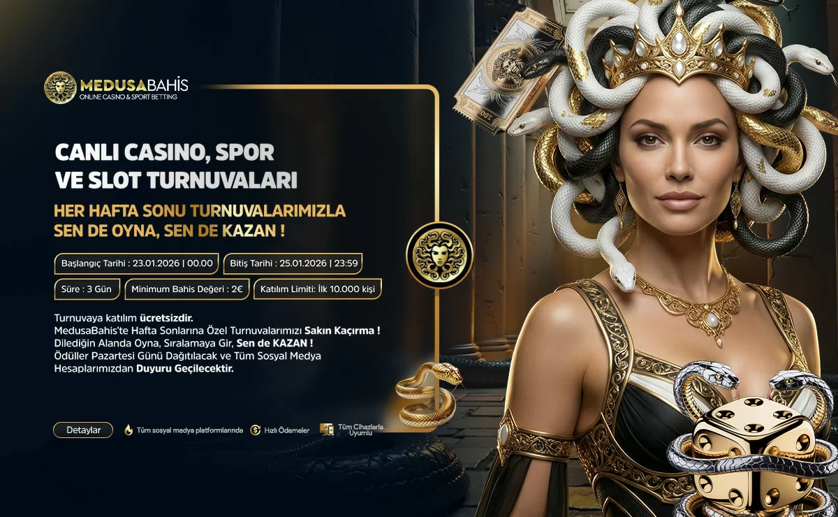 3 TURNUVADAN DİLEDİĞİN TURNUVAYA KATIL, ÖDÜLLERİ KAP