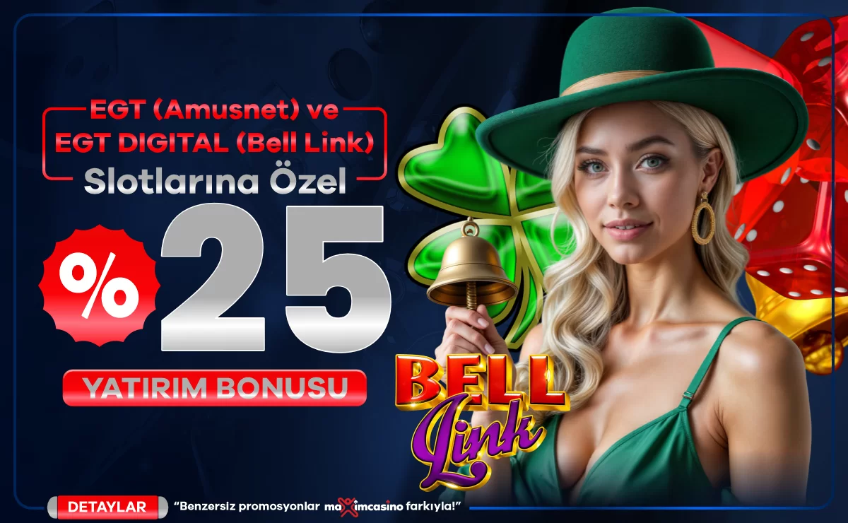 %25 EGT SLOTLARINA ÖZEL YATIRIM BONUSU