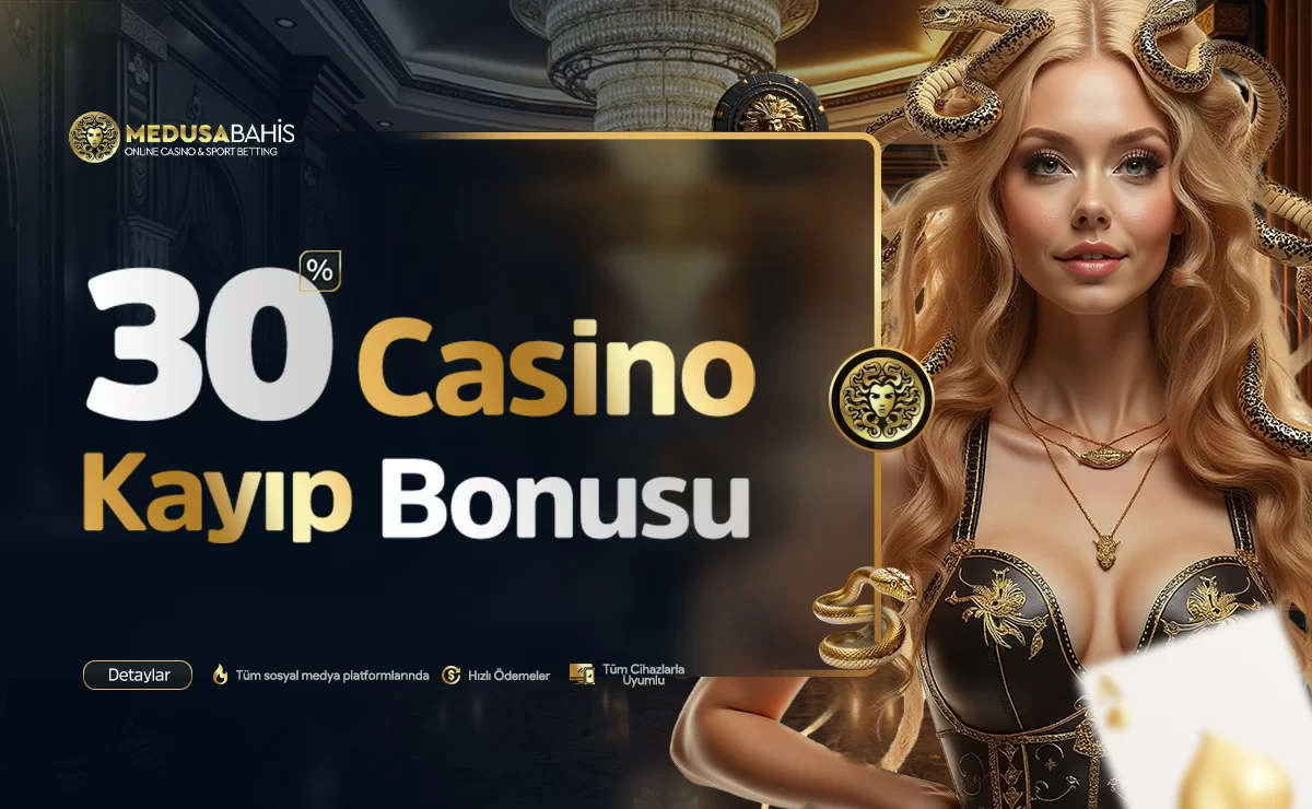 %30 CASİNO KAYIP BONUSU!