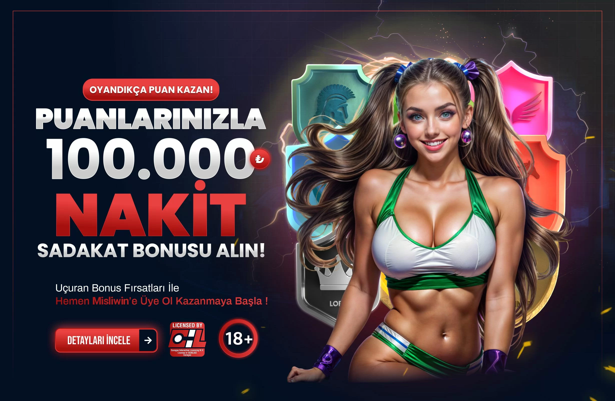 100.000TL NAKIT SADAKAT BONUSU