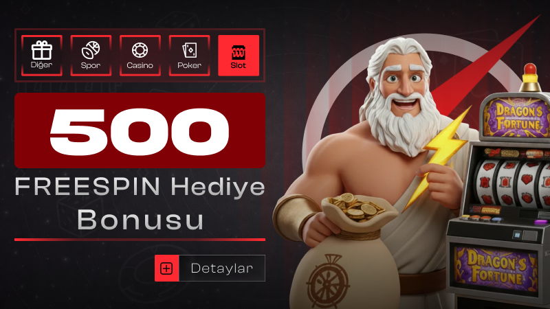500 Freespin Bonusu